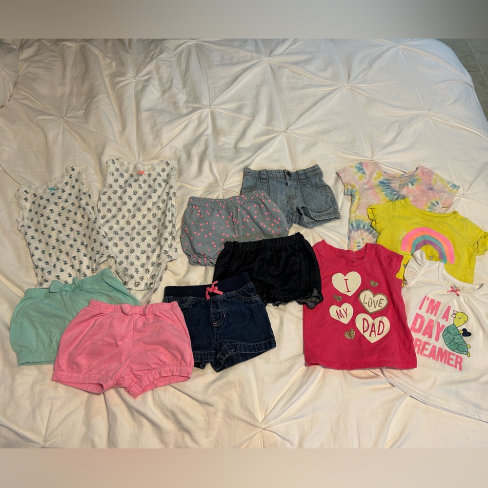 12 month girl summer bundle